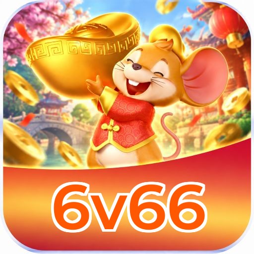 Logo 6v66 Slots Premium Brasil